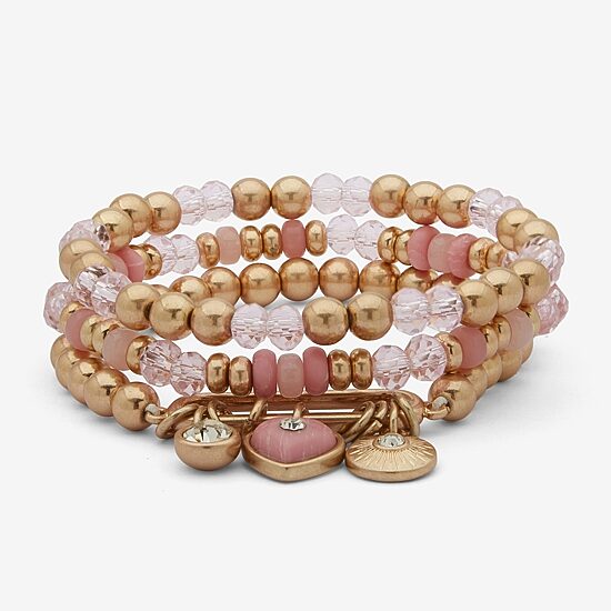 A.N.A Gold Tone Womens 2-pc. Bracelet Set