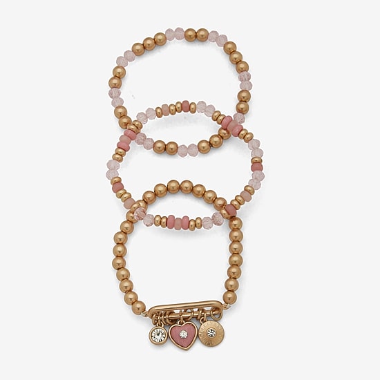 A.N.A Gold Tone Womens 2-pc. Bracelet Set