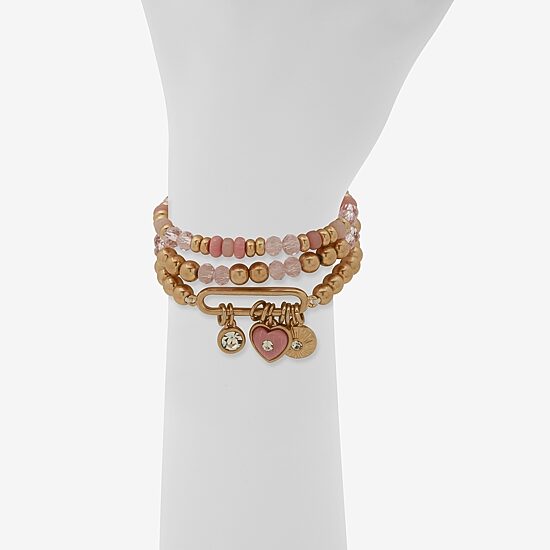 A.N.A Gold Tone Womens 2-pc. Bracelet Set