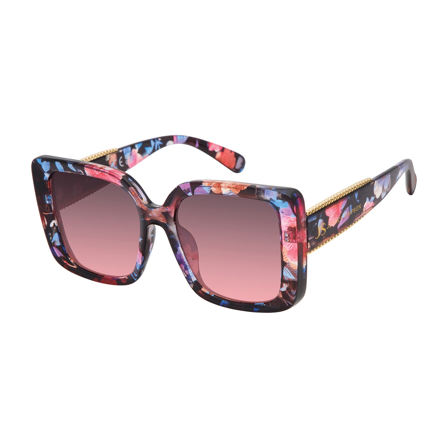JS Jessica Simpson Womens UV Protection Sunglasses