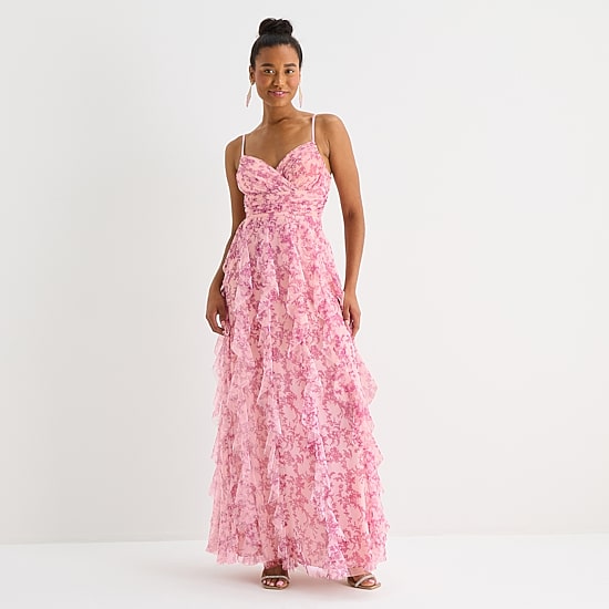 juniors floral dress long Juniors' Sale & Clearance Floral Maxi Dresses