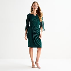 jcpenney dark green dress Jcpenney Green Prom Dress Satin Jcpenney Emerald Green Dress Hot Green  Evening Dress With