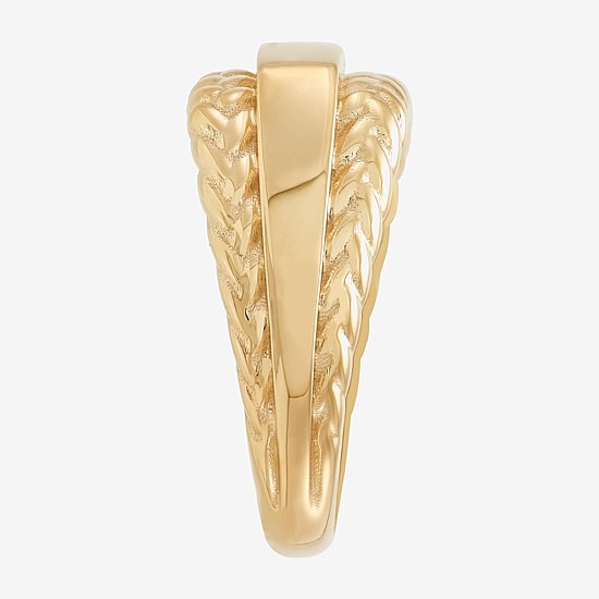 Mens 16.5MM 10K Gold Band