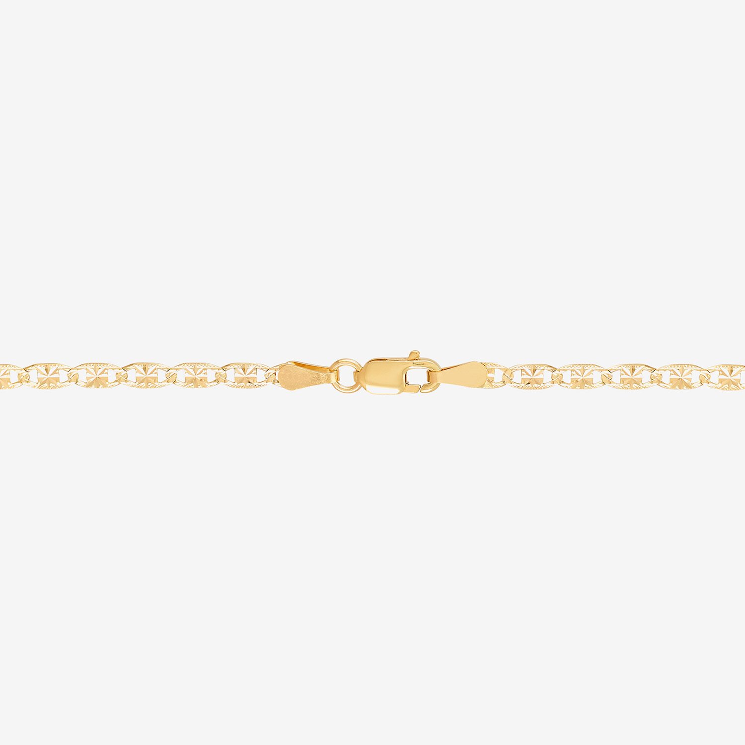 Made in Italy Womens 14K Gold 18 Inch Chain Necklace