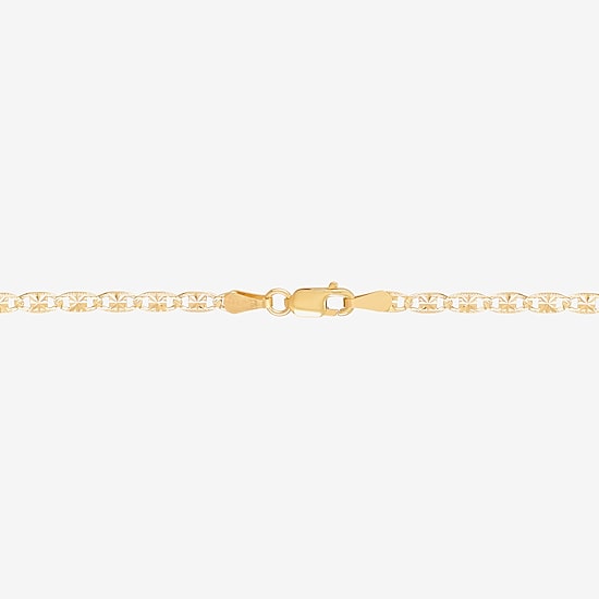 Made in Italy Womens 14K Gold 18 Inch Chain Necklace