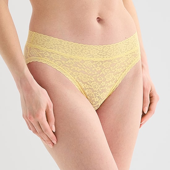 Ambrielle Everyday Lace High Cut Panty