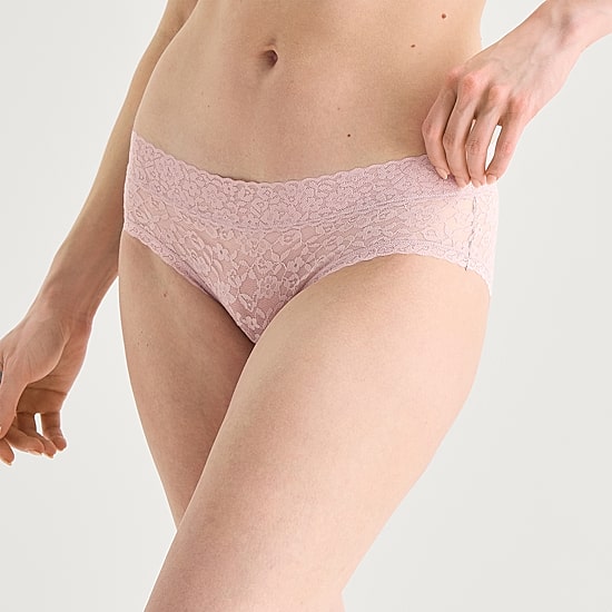 Ambrielle Everyday Lace Hipster Panty