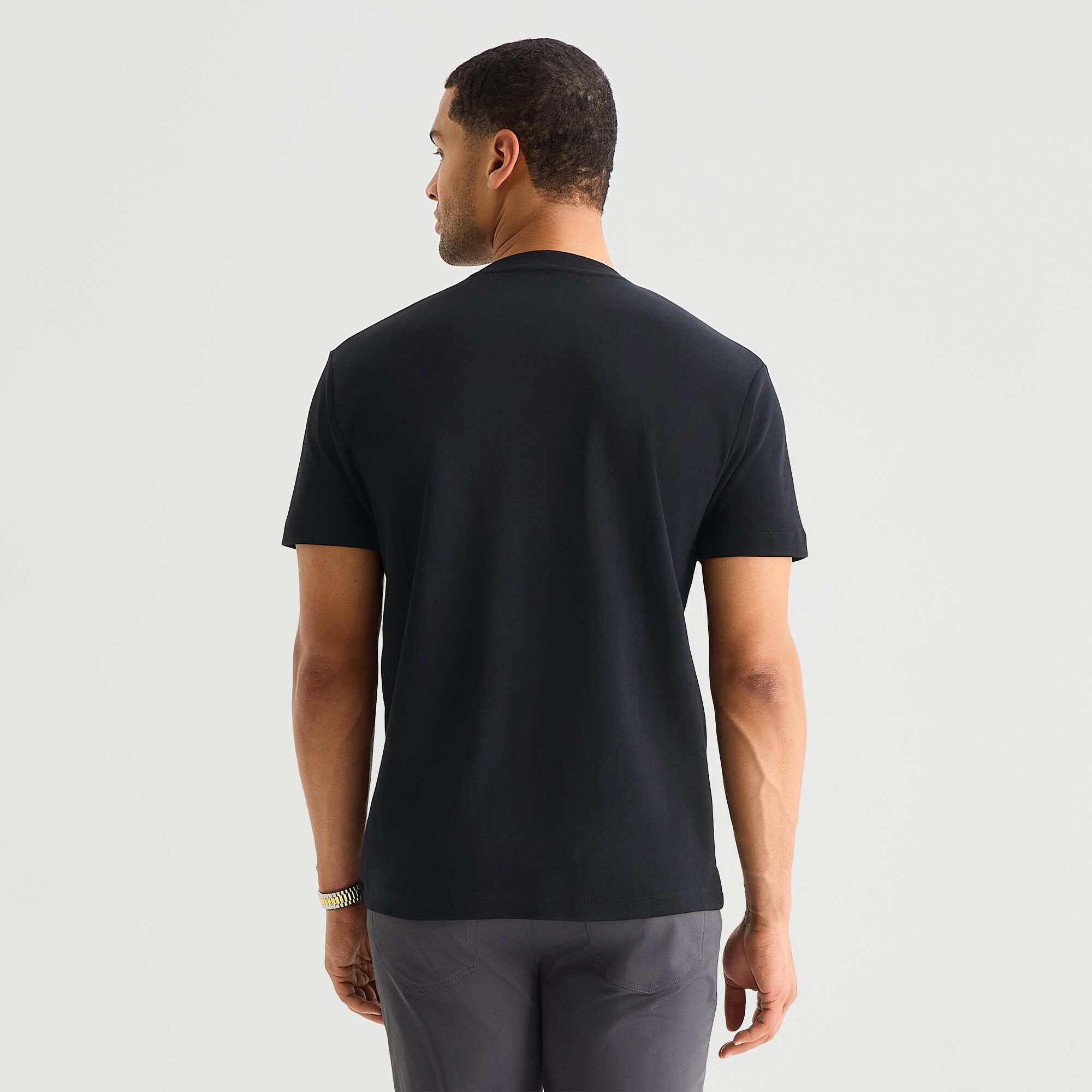 Stylus Mens Round Neck Short Sleeve T-Shirt