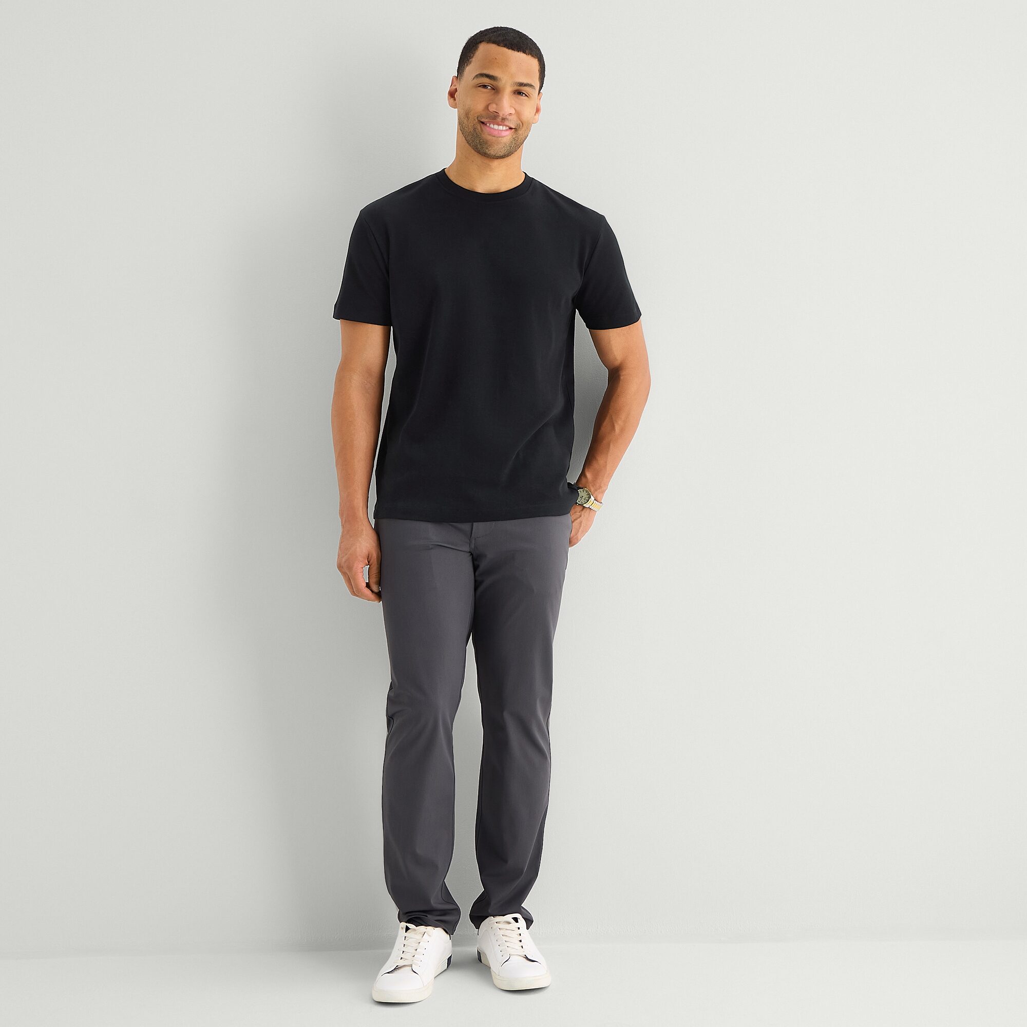 Stylus Mens Round Neck Short Sleeve T-Shirt