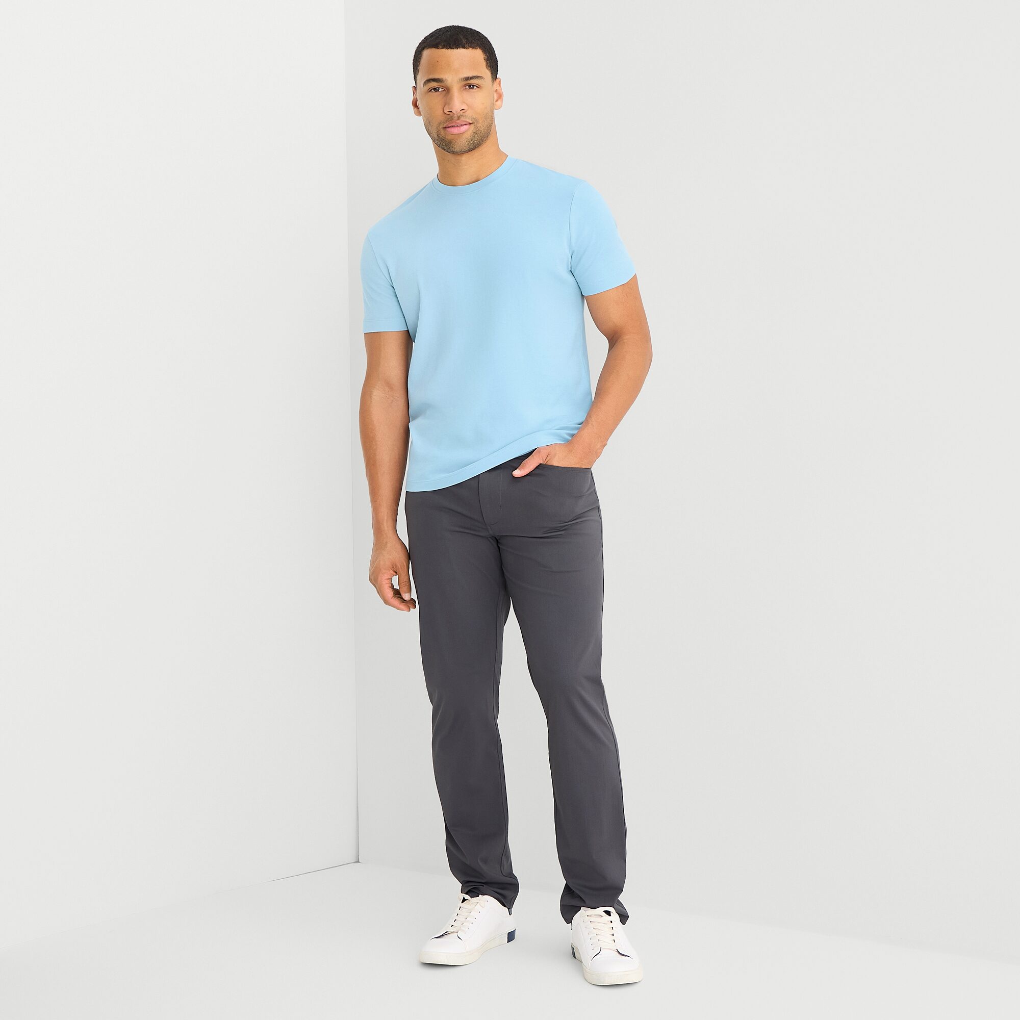 Stylus Mens Round Neck Short Sleeve T-Shirt