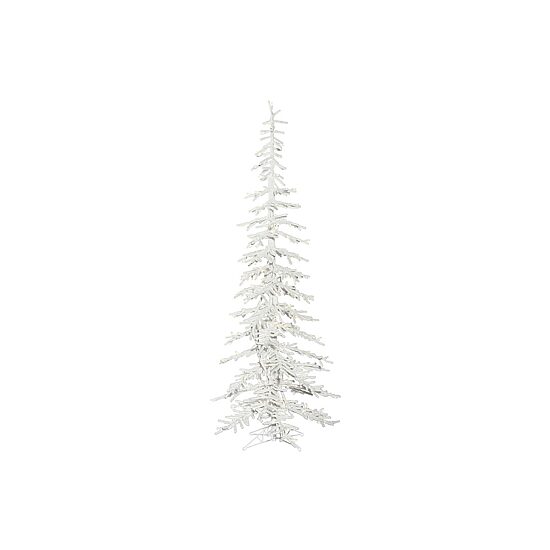 Vickerman 7 1/2 Foot Pre-Lit Flocked Christmas Tree