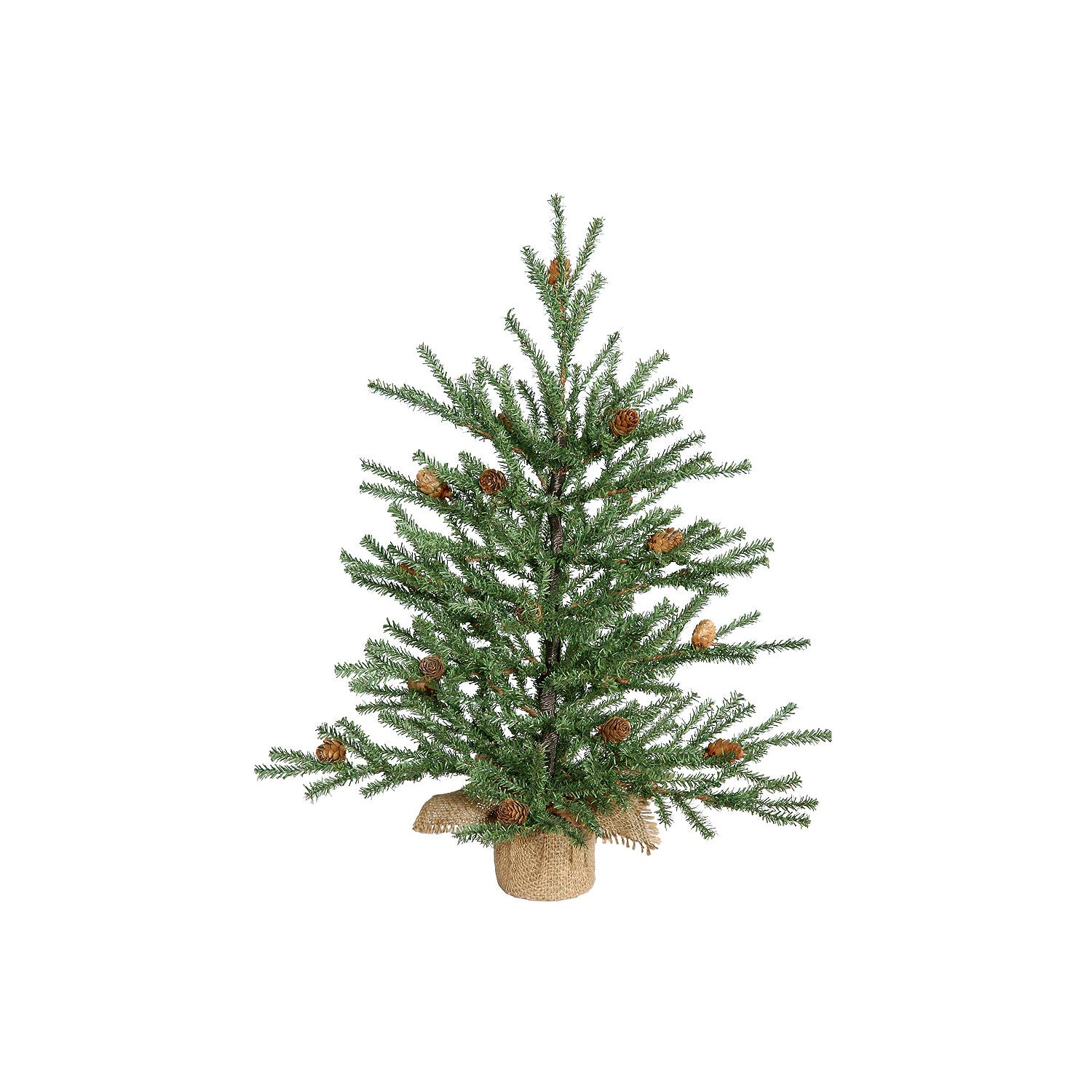 Vickerman 1 1/2 Feet Flocked Christmas Tree