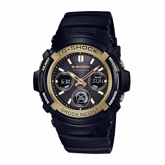 Casio G-Shock Mens Black Strap Watch Awgm100sbg-1a