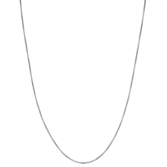 Children's Sterling Silver 15 Inch Box Chain Necklace