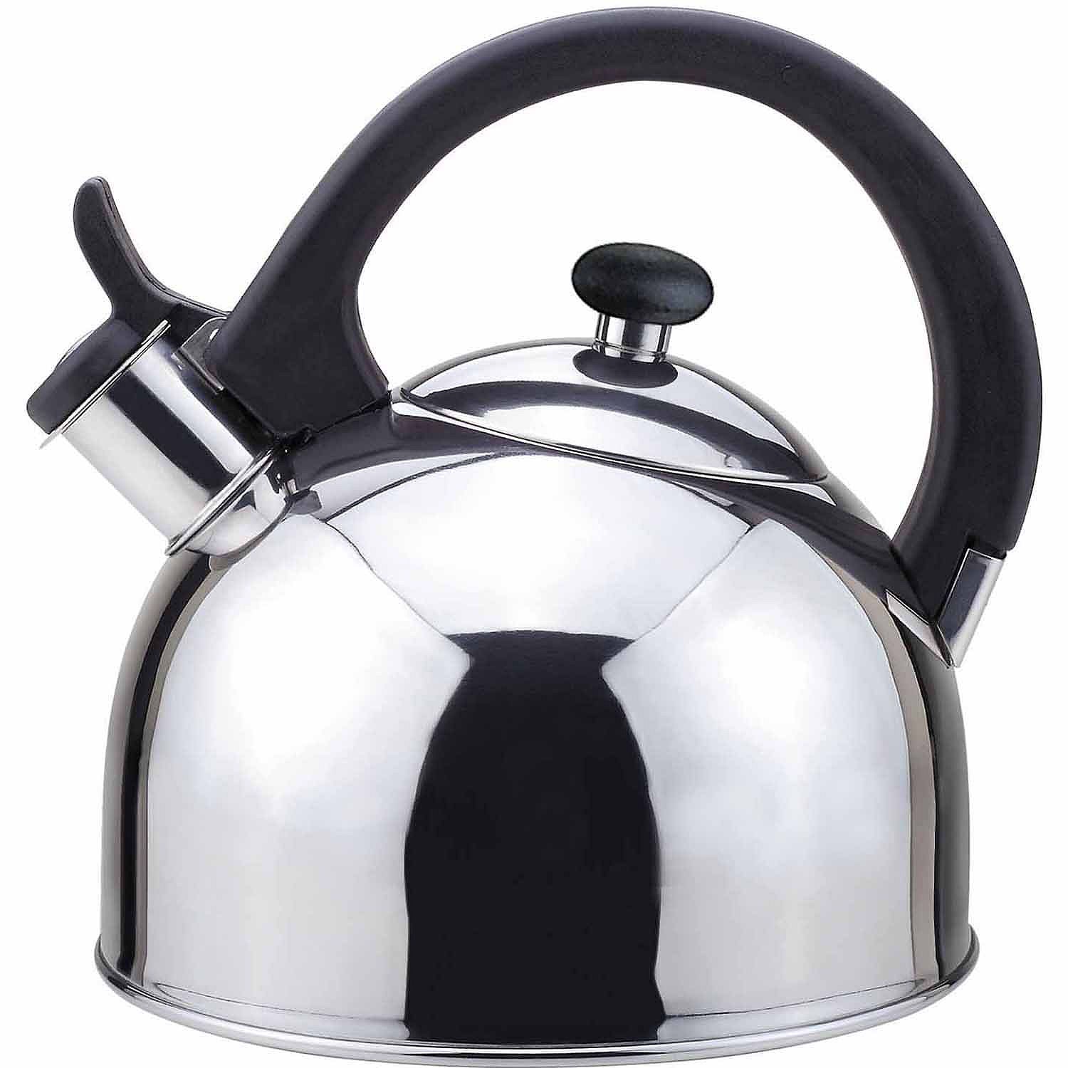 Stainless Steel 2.1-qt Tea Kettle with Whistle