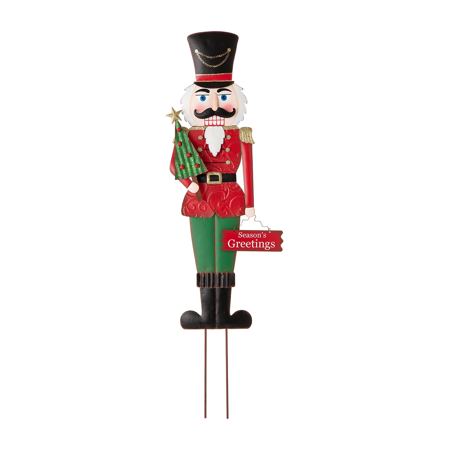 Glitzhome Nutcracker Christmas Yard Art