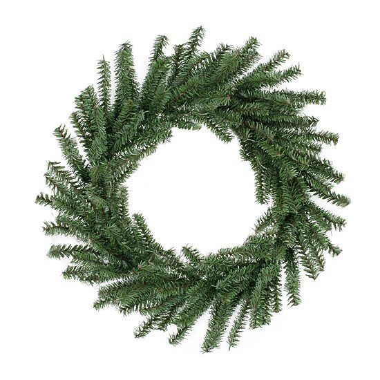Mini Pine Artificial Christmas Wreath - 16-Inch  Unlit