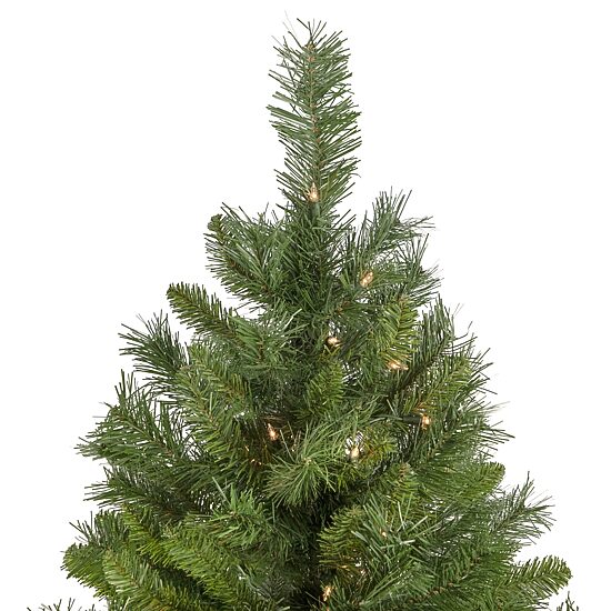 6.5' Pre-Lit Chatham Pine Artificial Christmas Tree  Clear Lights