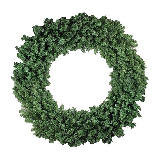 Colorado Spruce Artificial Christmas Wreath - 60-Inch  Unlit