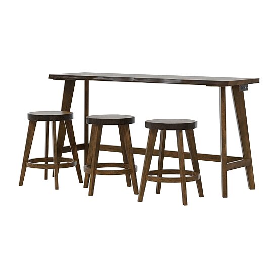 Furniture of America™ Demma 4-pc. Counter Height Rectangular Dining Set
