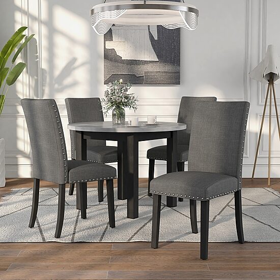 Furniture of America™ Duser 5-pc. Round Dining Set