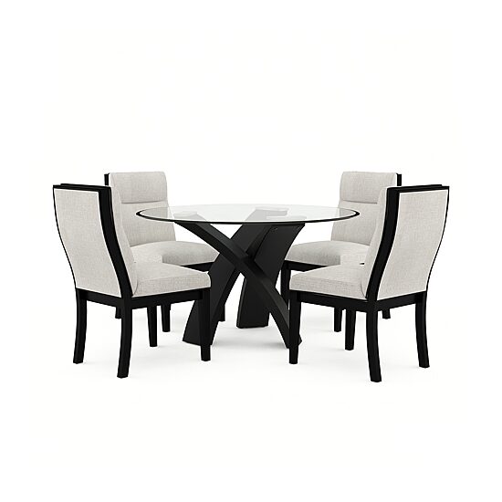 Furniture of America™ Eluna 5-pc. Round Dining Set