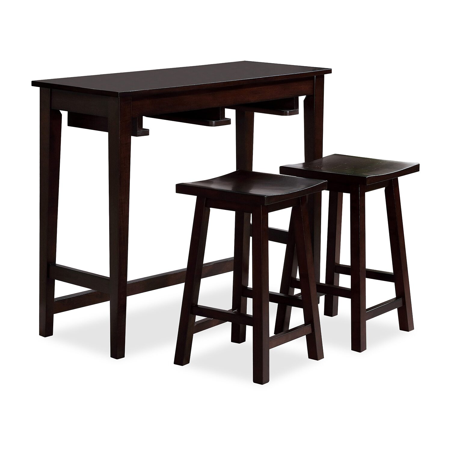 Furniture of America™ Comoe 3-pc. Counter Height Rectangular Dining Set