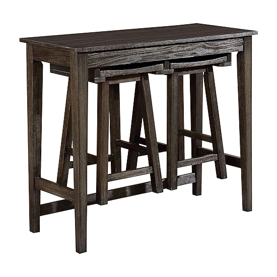 Furniture of America™ Comoe 3-pc. Counter Height Rectangular Dining Set