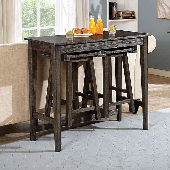 Furniture of America™ Comoe 3-pc. Counter Height Rectangular Dining Set