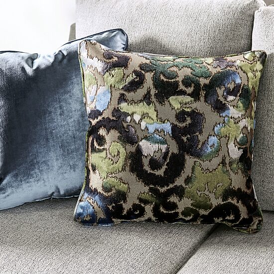 Furniture of America™ Living Room Collection Track-Arm Upholstered Loveseat