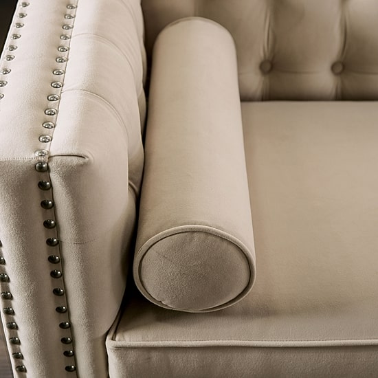 Furniture of America™ Living Room Collection Track-Arm Upholstered Loveseat