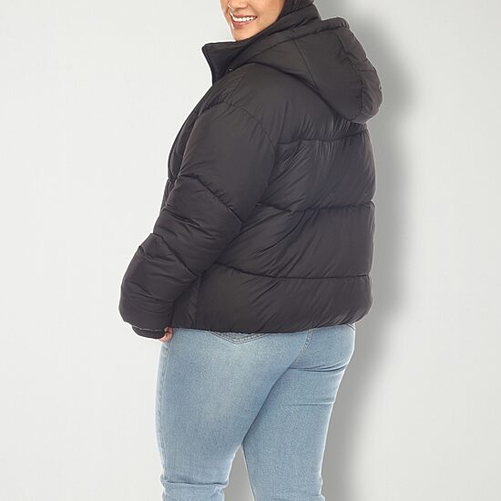 White Mark Womens Lightweight Plus Jacket