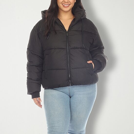 White Mark Womens Lightweight Plus Jacket