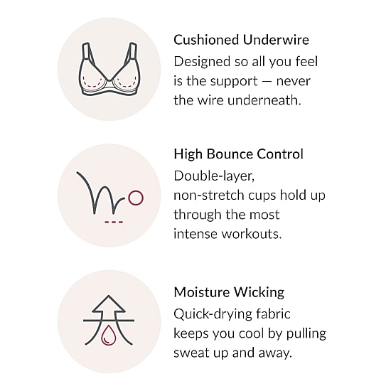 Glamorise High Impact Wonderwire® Sports Underwire Bra-9066