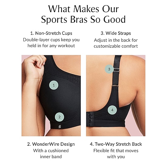 Glamorise High Impact Wonderwire® Sports Underwire Bra-9066