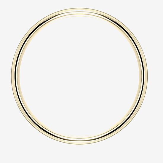  Mens 10K White Gold 6mm Band