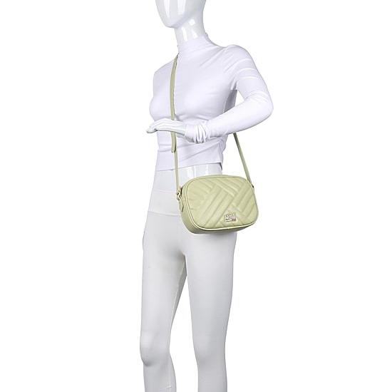 Cavalli Class Marzia Top Zip Shoulder Camera Crossbody Bag