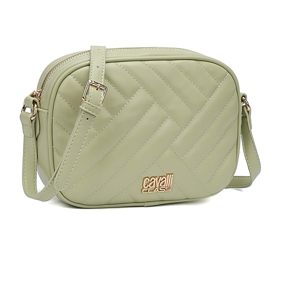 Cavalli Class Marzia Top Zip Shoulder Camera Crossbody Bag