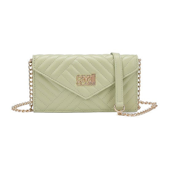 Cavalli Class Valeria Quilted Womens Envelope Wallet