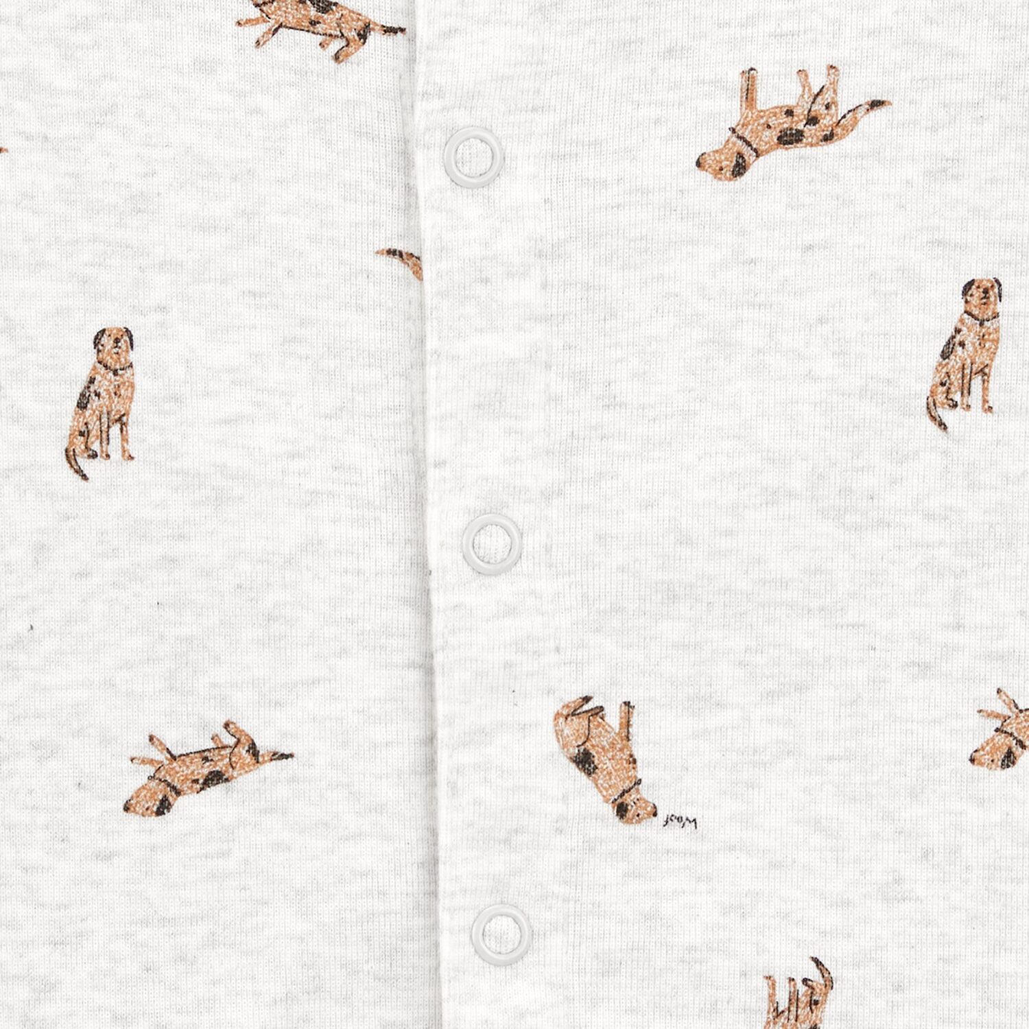 Carter's Baby Boys Short Sleeve Animal Romper