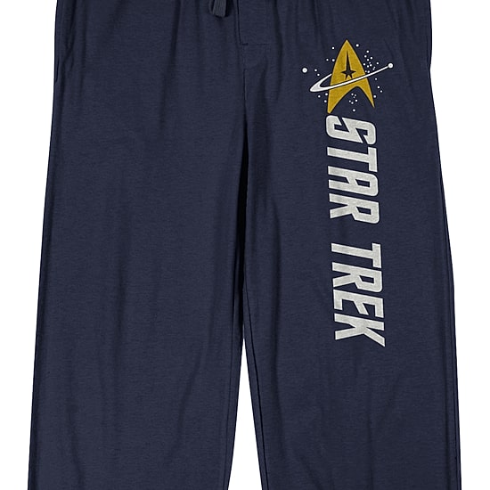 Star Trek Mens Fleece 1 Pair Pajama Pants
