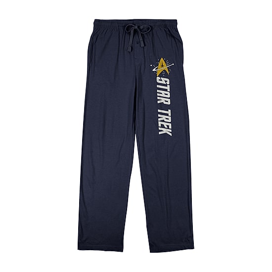 Star Trek Mens Fleece 1 Pair Pajama Pants