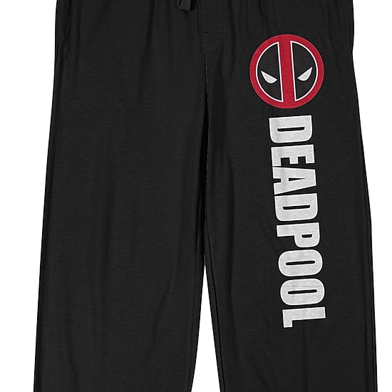 Deadpool Mens Fleece 1 Pair Pajama Pants