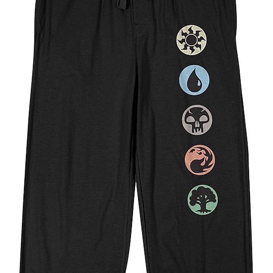 Magic The Gathering Mens Fleece 1 Pair Pajama Pants