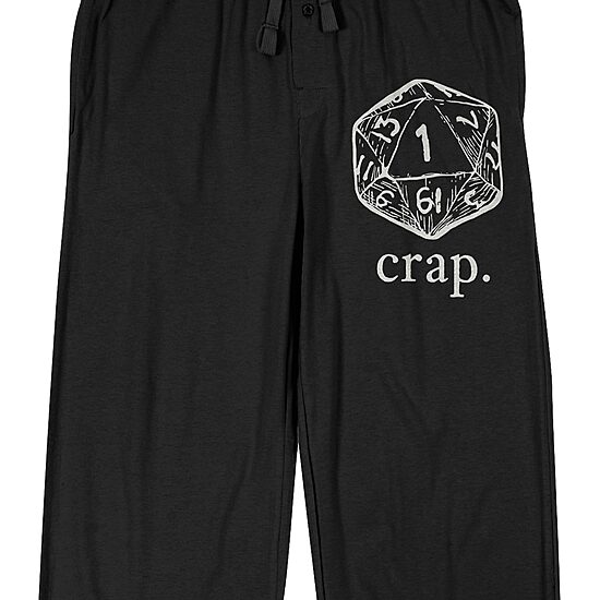 Dungeons And Dragons Mens Fleece 1 Pair Pajama Pants