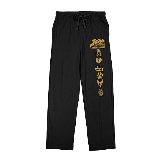 Jojos Bizarre Adventure Mens Fleece 1 Pair Pajama Pants