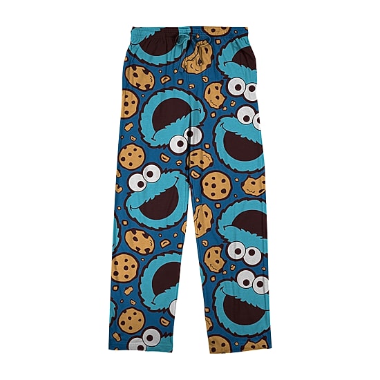 Sesame Street Mens Fleece 1 Pair Pajama Pants