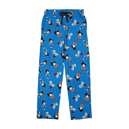 Dragon Ball Z Mens Fleece 1 Pair Pajama Pants