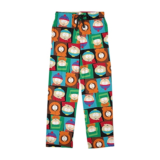 South Park Mens Fleece 1 Pair Pajama Pants
