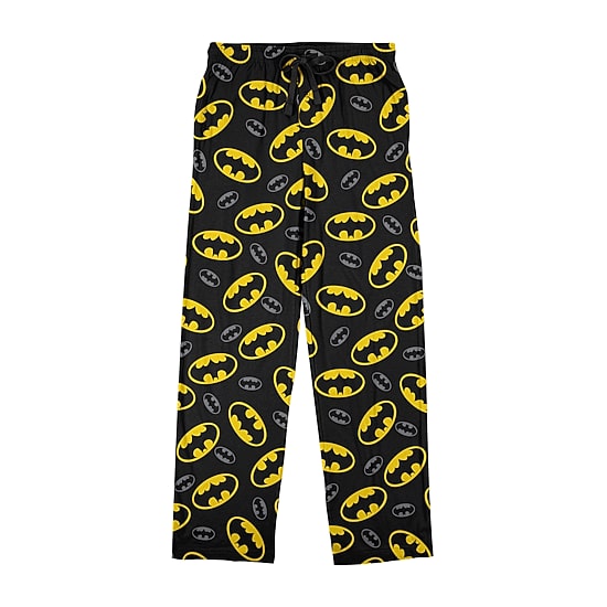 Batman Mens Fleece 1 Pair Pajama Pants